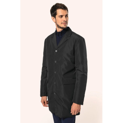 Men's structured trenchcoat